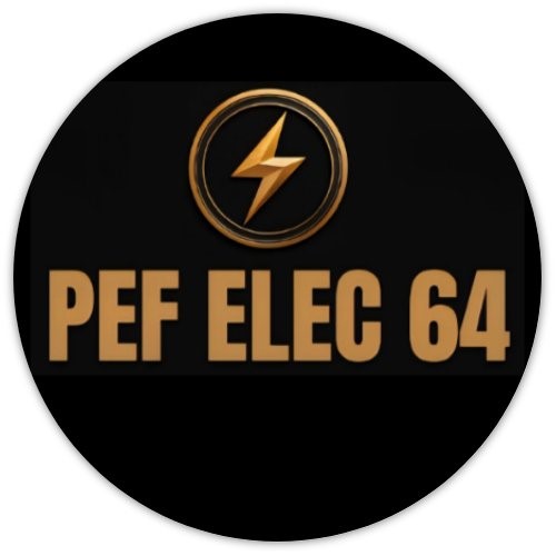 LOGO PEF ELEC 64 Côté Création